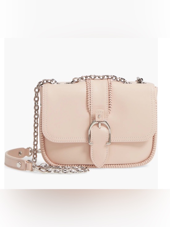 Longchamp Handbags - Longchamp Amazone Small Leather Crossbody Bag - Powder Pink